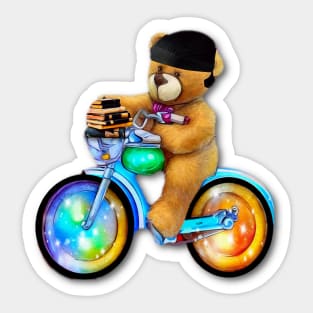 Bike Riding Sticker